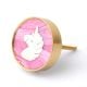 Kids Handmade Brass Unicorn Knob